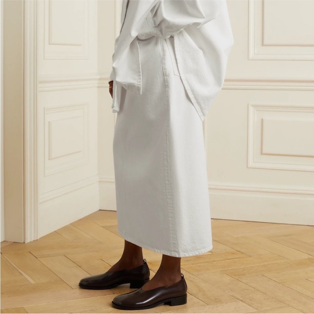 The Row Tima Long Pencil Denim Skirt - Size 6